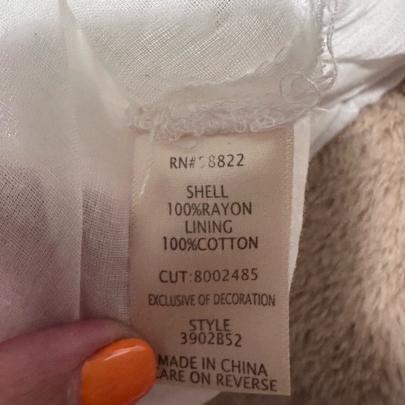 Max Studio Ivory Maxi Dress - Picture 5 of 7